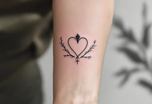 memento mori, amor fati, fateri errata tattoo idea