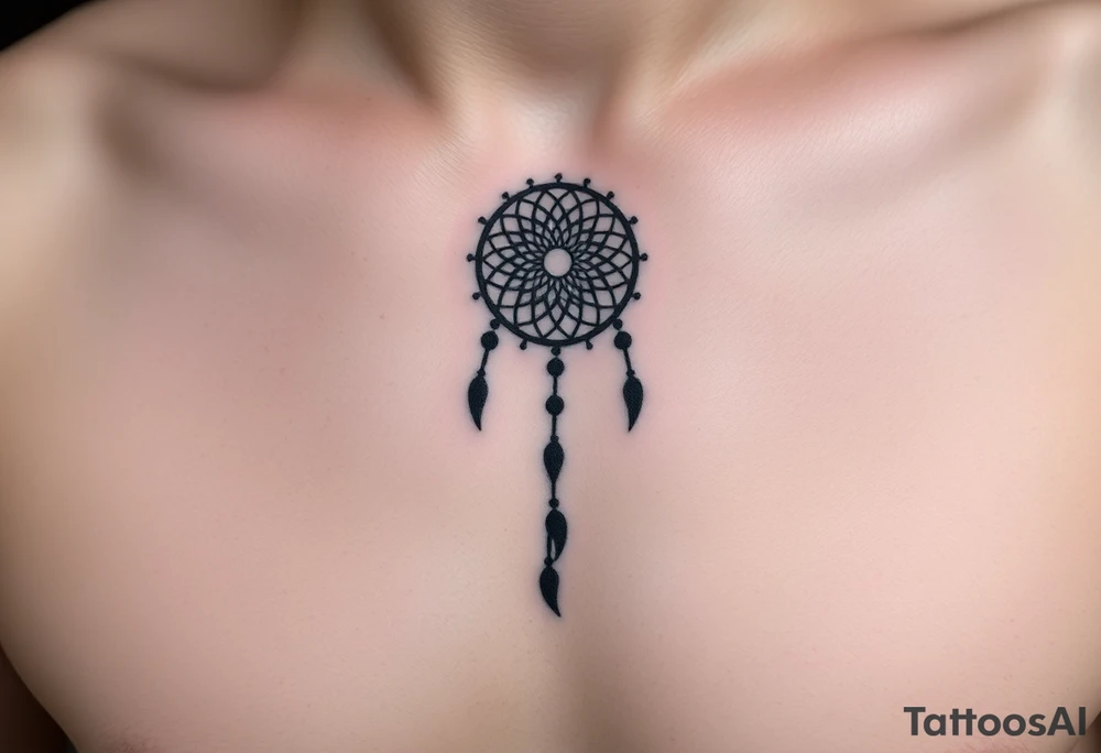 dreamcatcher tattoo idea