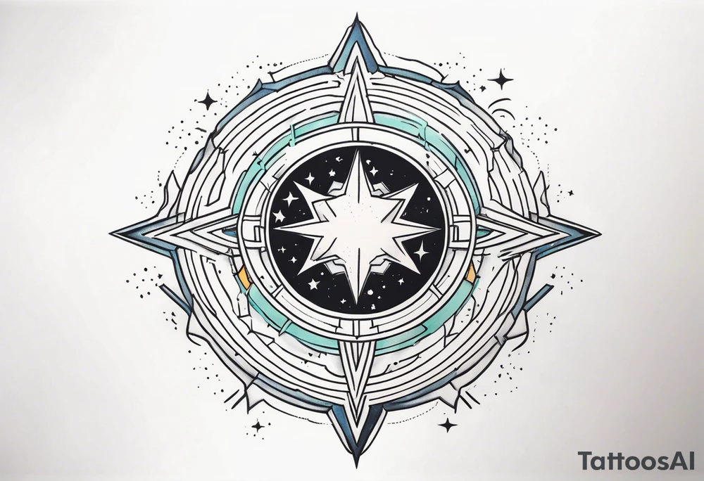 Supernova tattoo idea