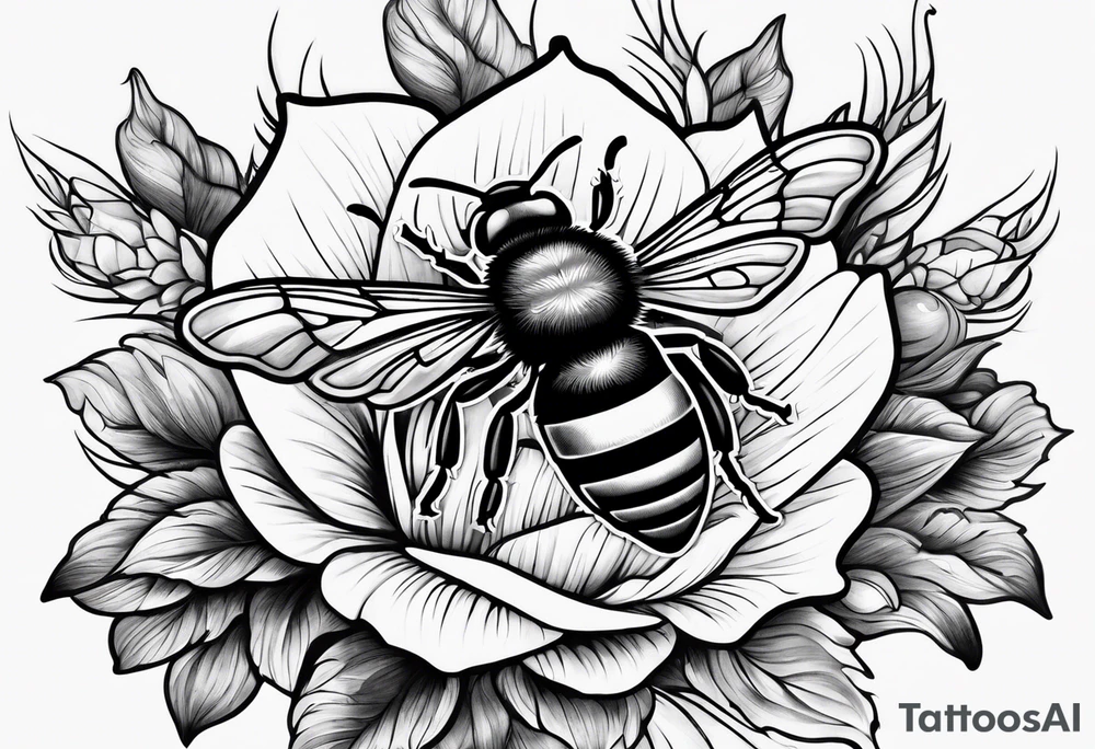 queen bee tattoo idea