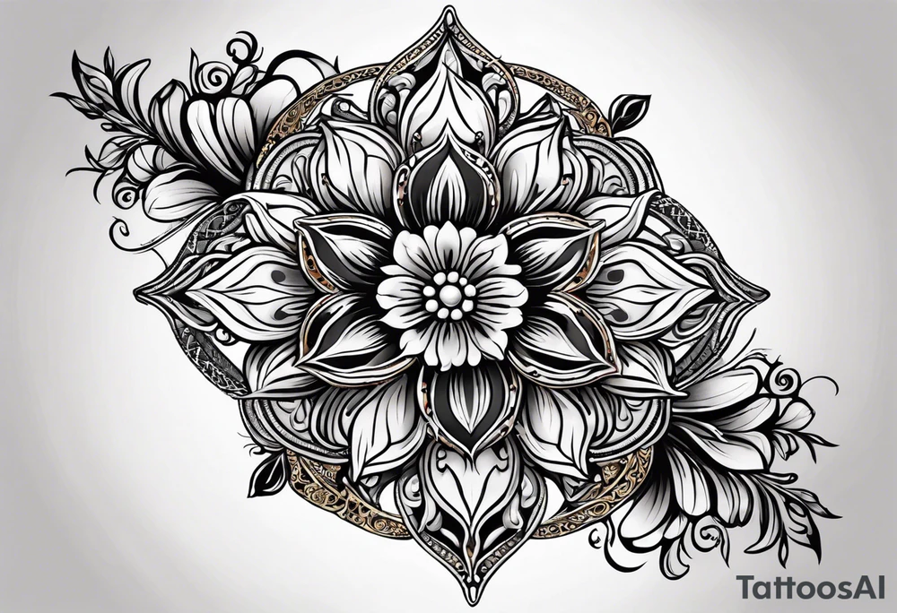filigree tattoo idea