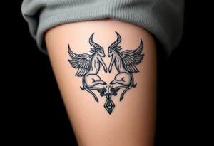 Tarot, the lovers, zodiac, Taurus ,witchy, Norse ,viking, hecate tattoo idea