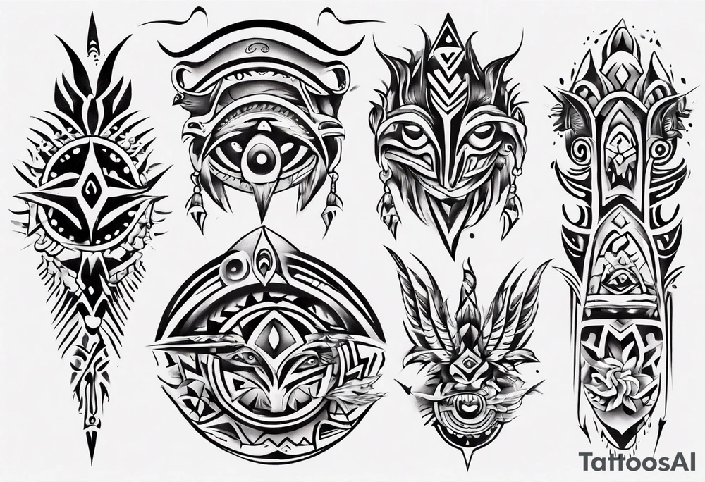 Bluey tattoo idea