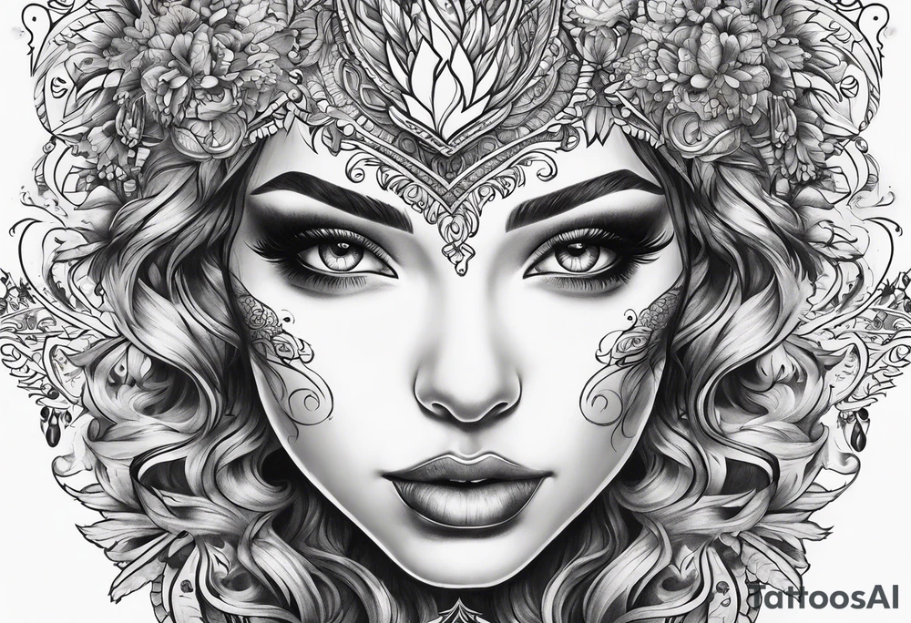 Fire tattoo idea