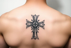 serbian cross tattoo idea
