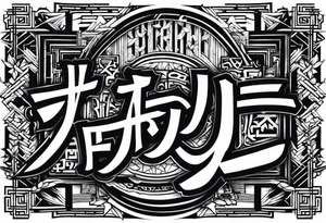 Font, bamboo, Japanese tattoo idea
