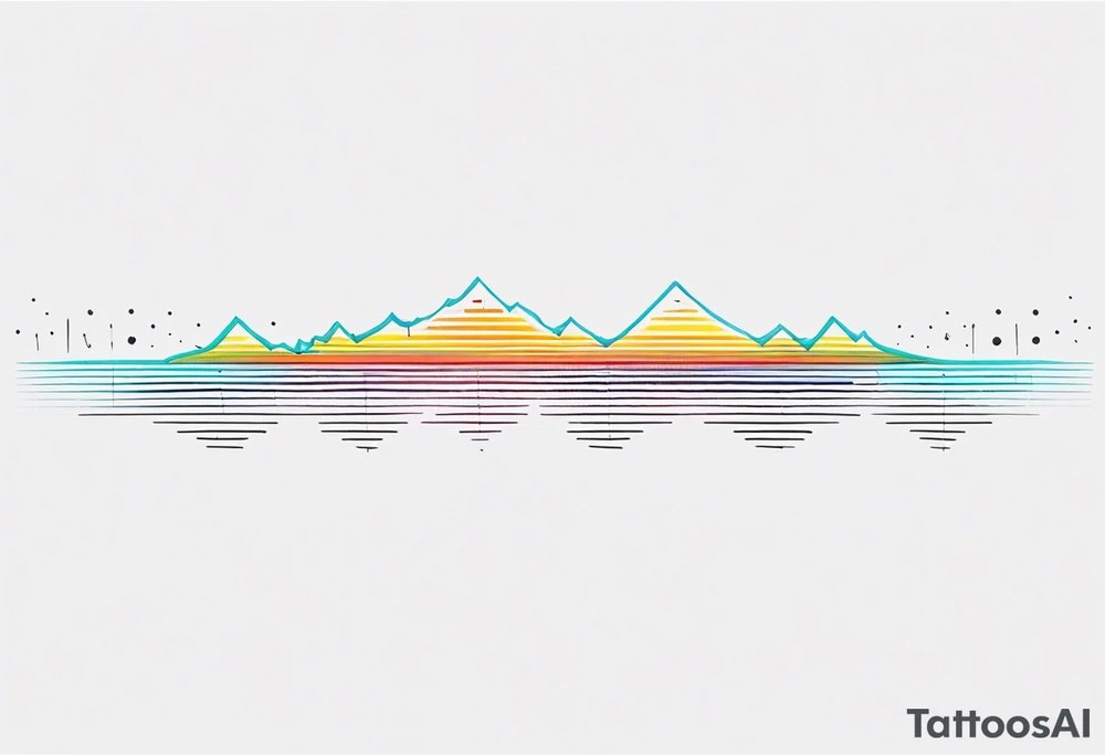armband tattoo, horizontal with sound spectrum wave pattern tattoo idea armband tattoo, horizontal with sound spectrum wave pattern tattoo idea