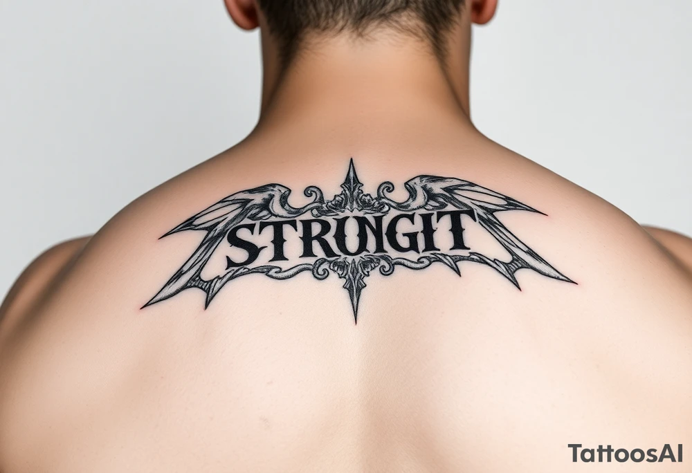 Strength tattoo idea