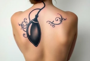 Beautiful big black penis tattoo idea