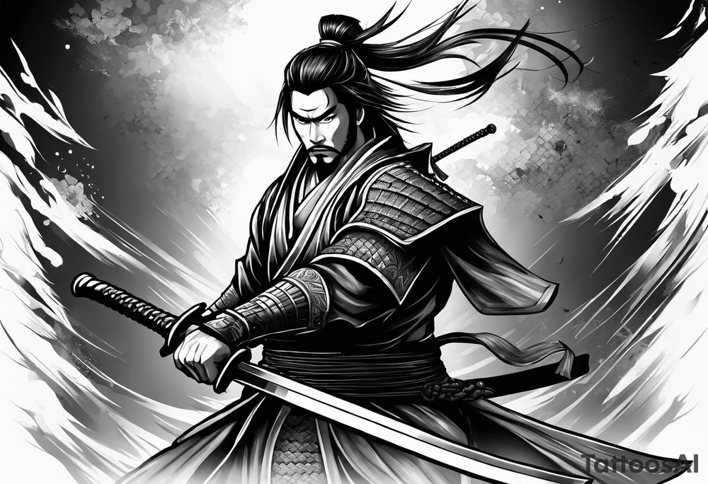 Samurai sword's tattoo idea