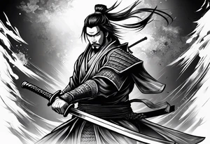 Samurai sword's tattoo idea