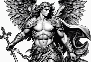 St michael tattoo idea