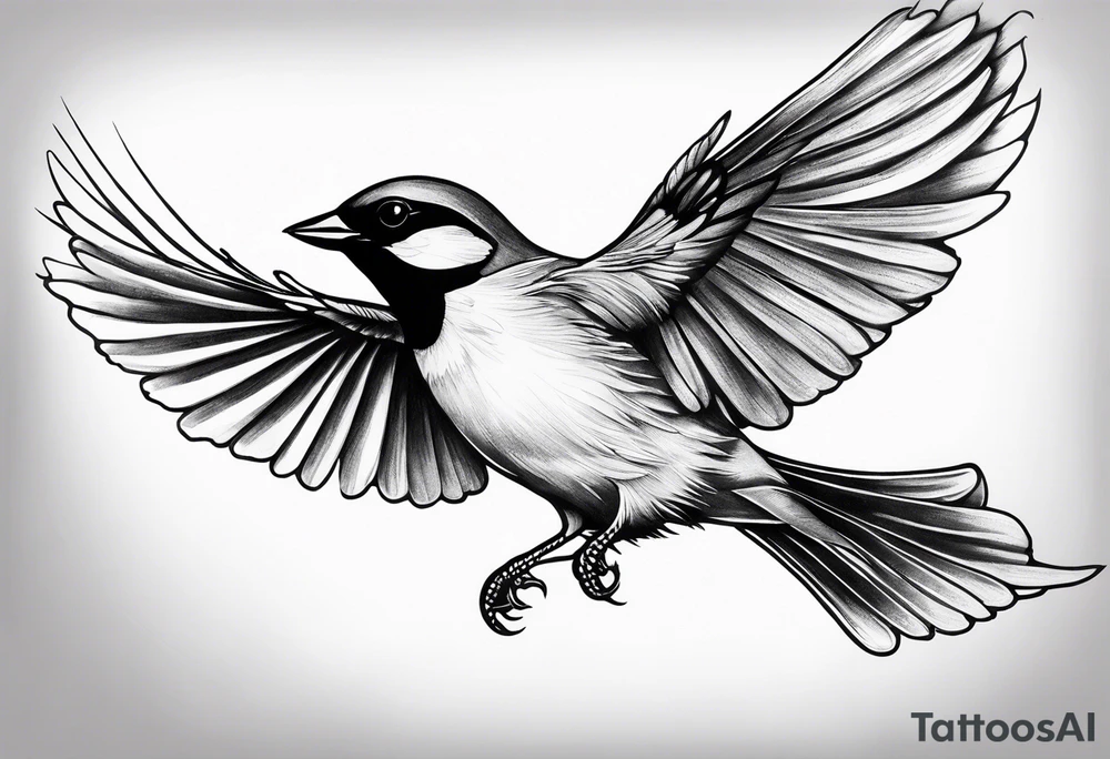 one flying
sparrow, sunrays,
make it a neck sleeve
add in a cosmos, iris, daisy, poppy and larkspur tattoo idea