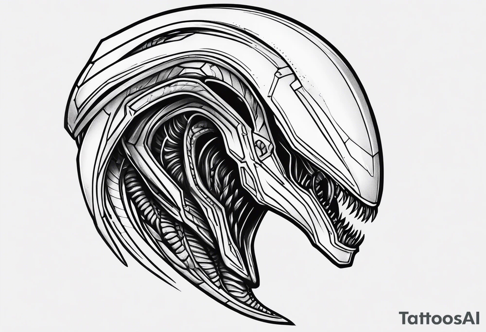 Xenomorph tattoo idea