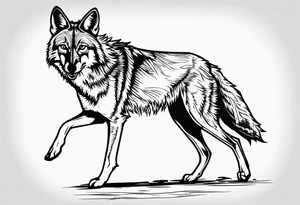 Coyote bandit tattoo idea