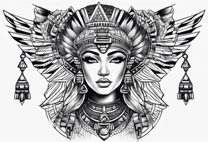 cleopatre tattoo idea