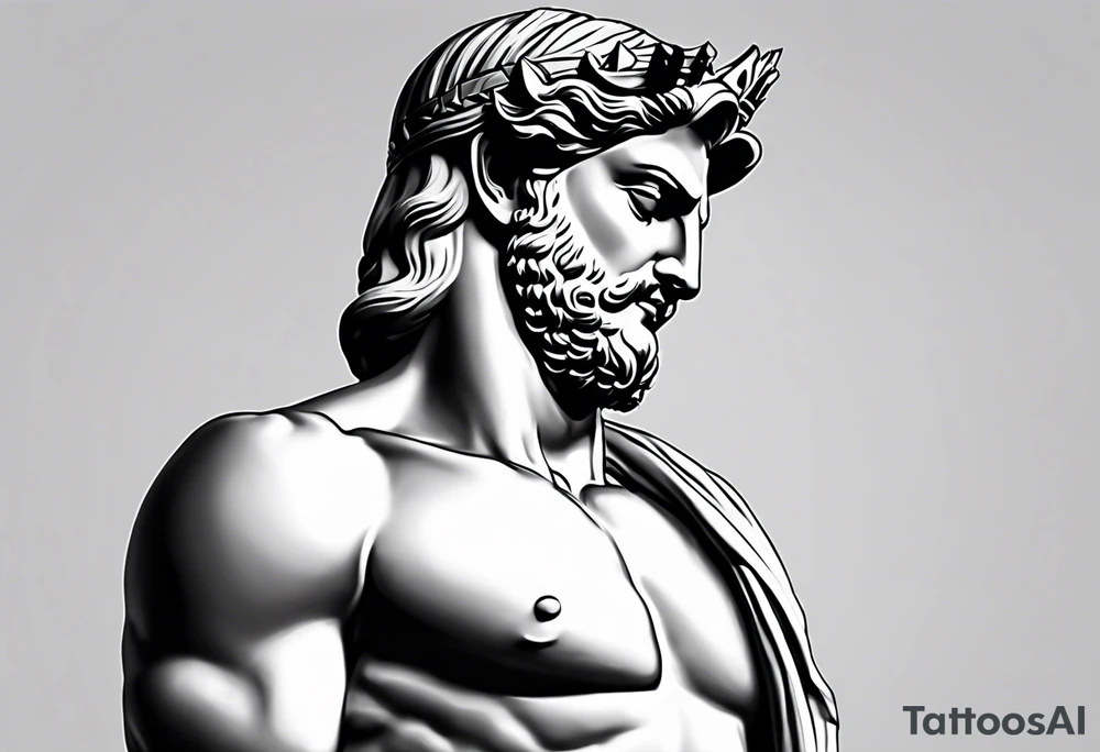 Statue of David tattoo idea