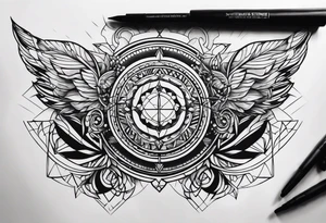 “LET’S EVEN THE ODDS!” tattoo idea