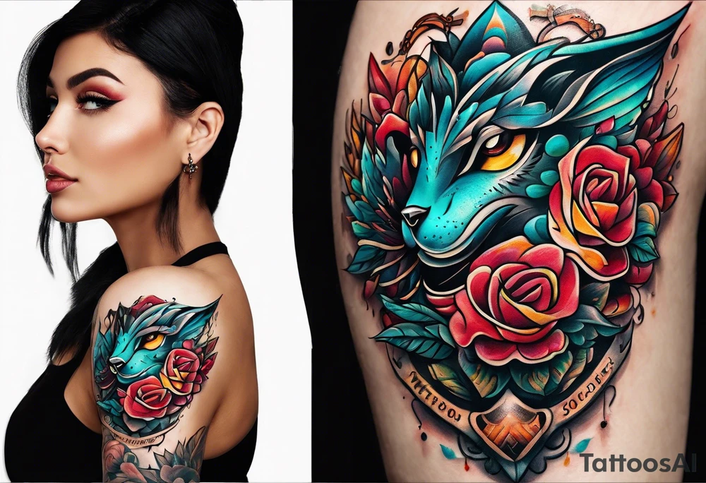 Be comfortable with being uncomfortable tattoo idea