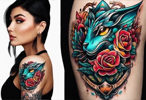 Be comfortable with being uncomfortable tattoo idea