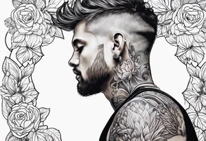 Love, source, abundance, male tattoo idea