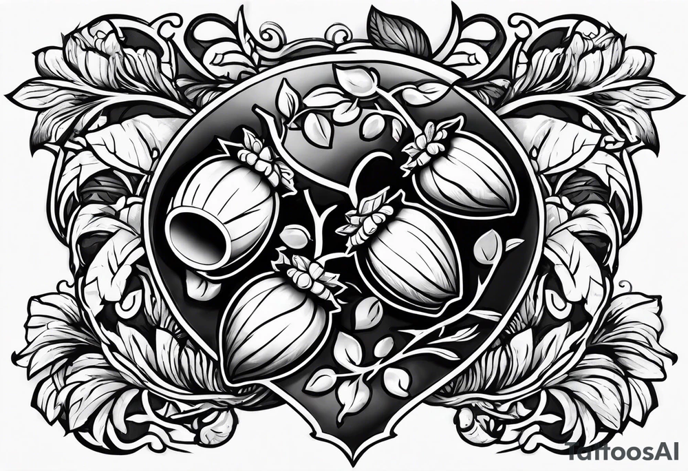 Acorn tattoo idea