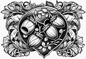 Acorn tattoo idea