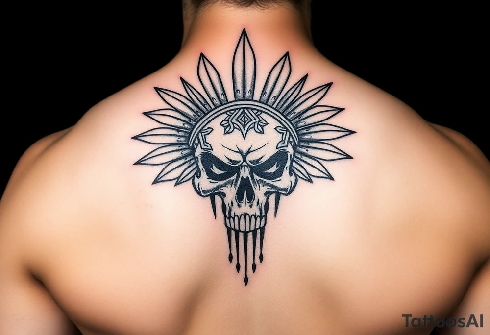 Purepecha warrior
Skull tattoo idea