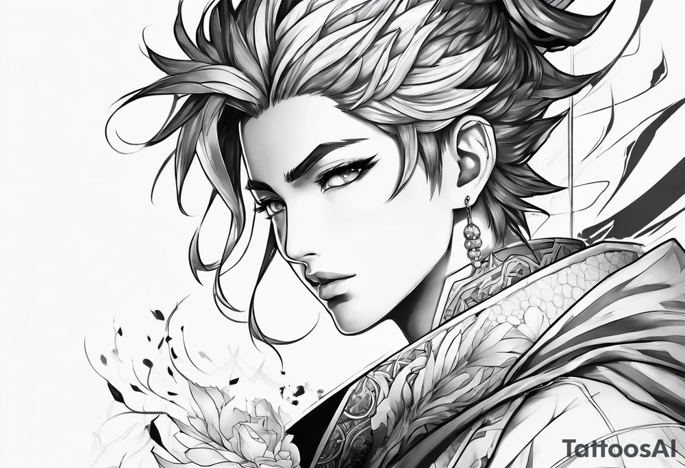 i want something out of the manga solo leveling tattoo idea