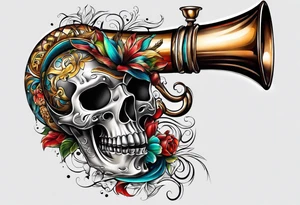 Italian horn tattoo idea