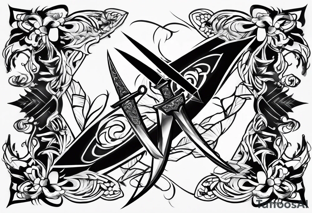 Kunai tattoo idea