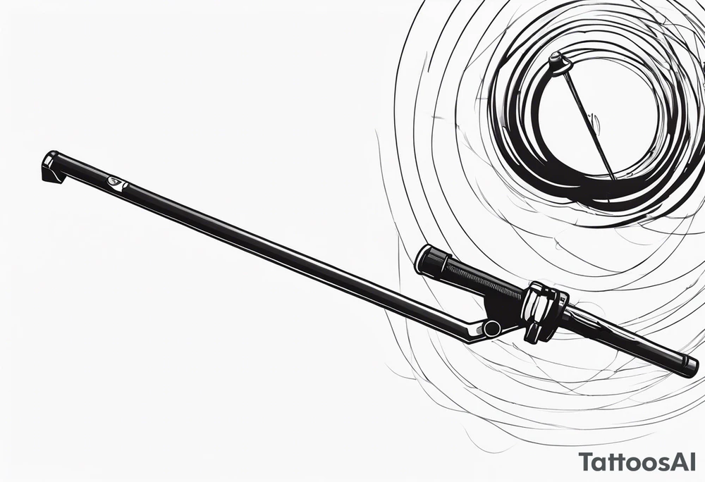 Pogo stick tattoo idea