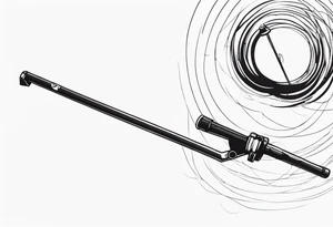 Pogo stick tattoo idea