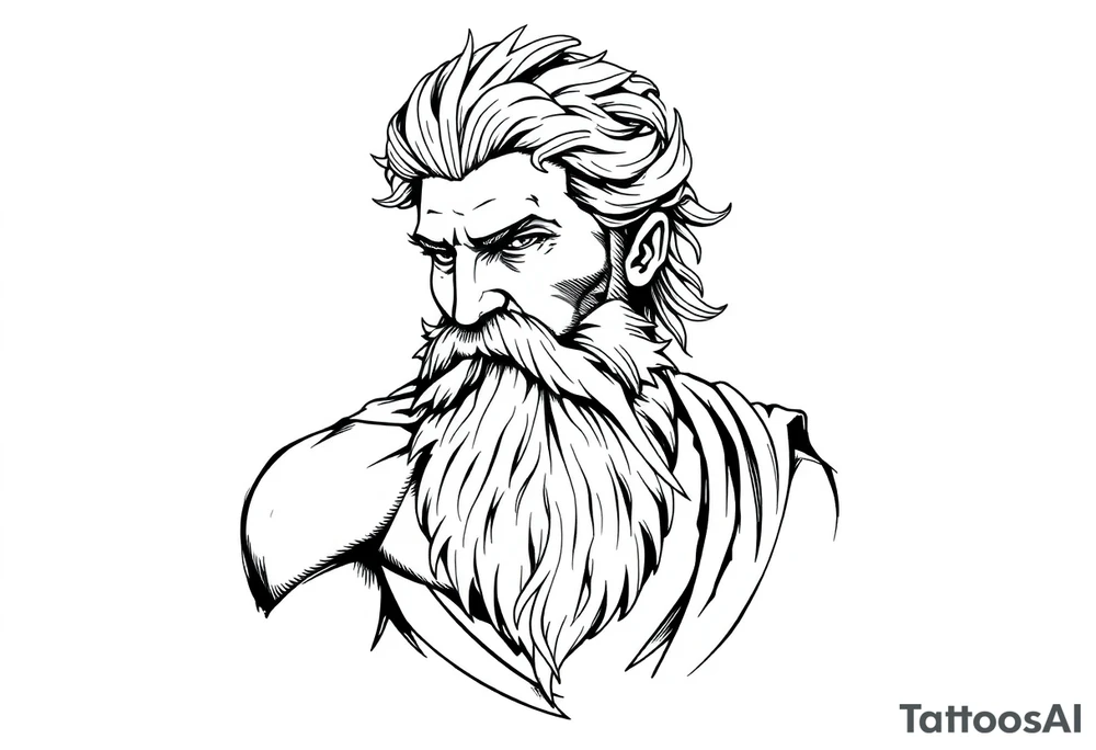 greek god tattoo idea