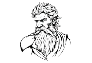 greek god tattoo idea