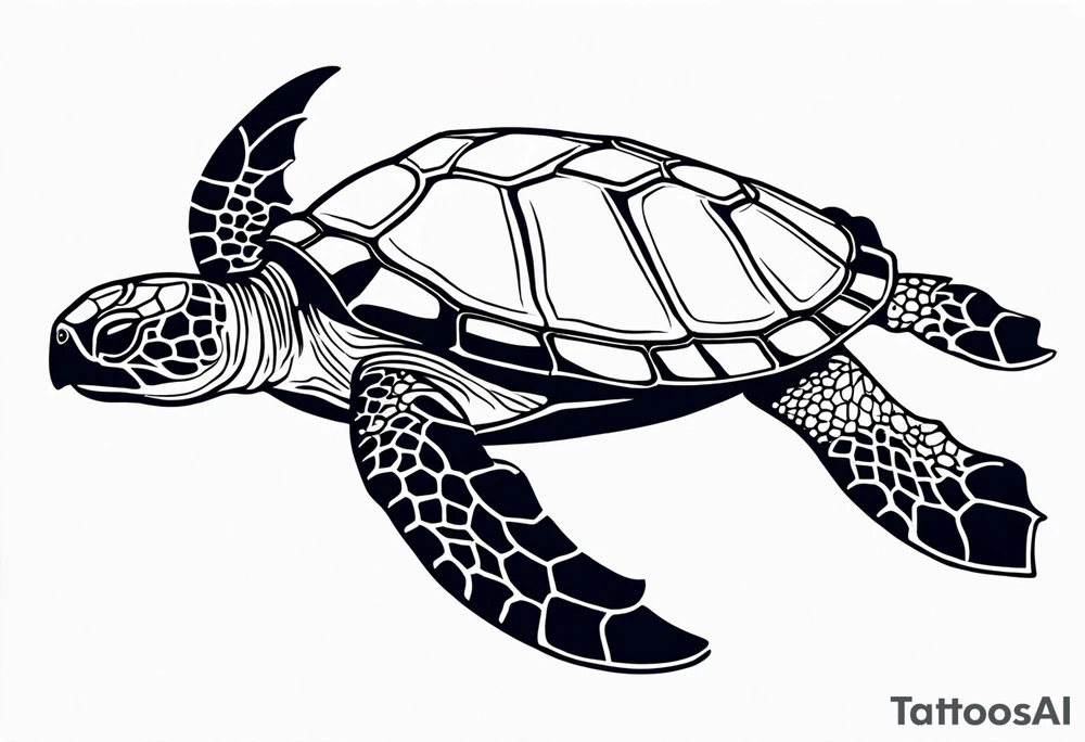 Navy turtle shellback tattoo tattoo idea