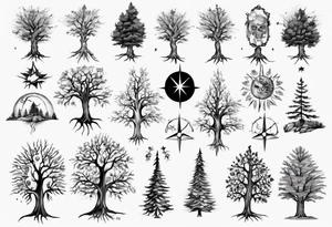 freedom
trees tattoo idea