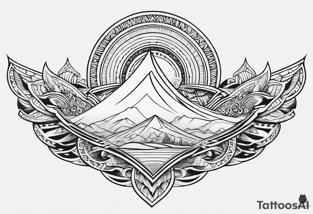 Polynesian minimal neck  tattoo tattoo idea