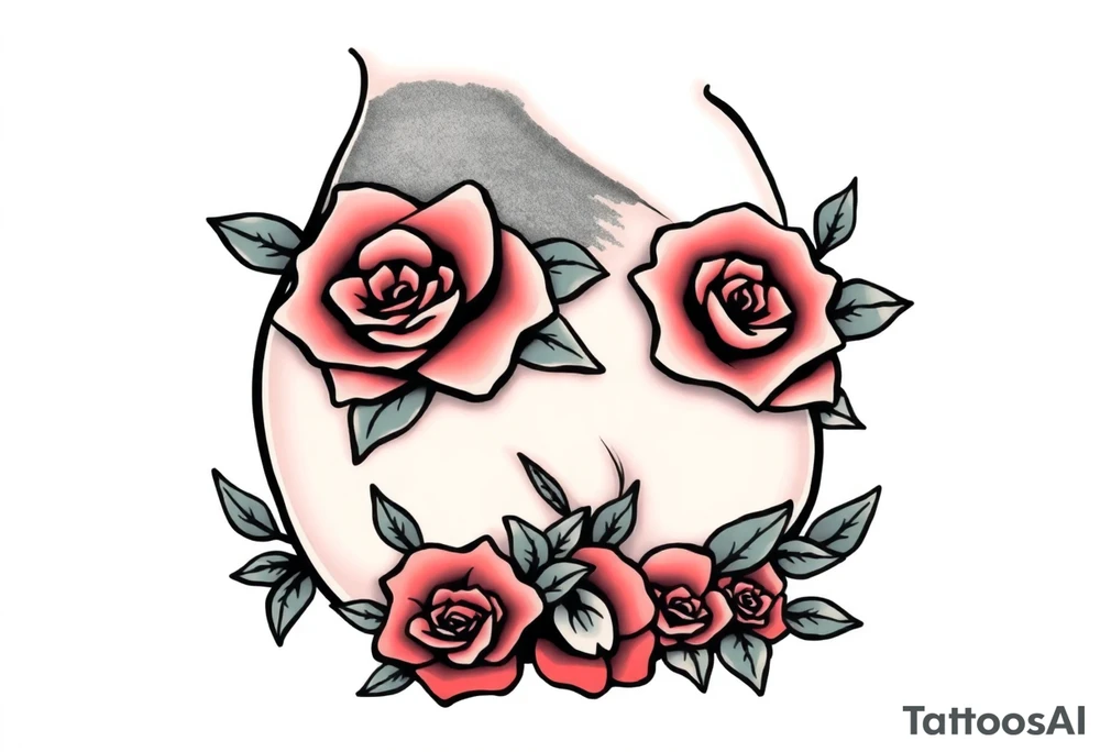 hip tattoo on the hip tattoo idea