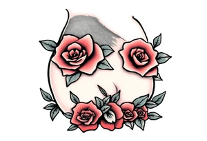hip tattoo on the hip tattoo idea
