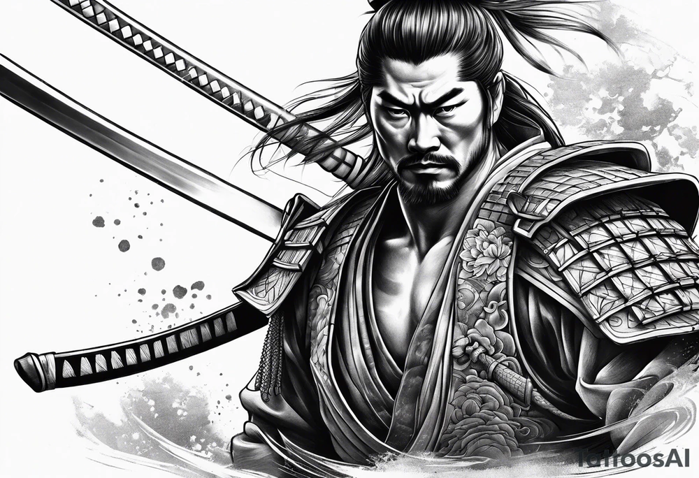 Samurai tattoo idea