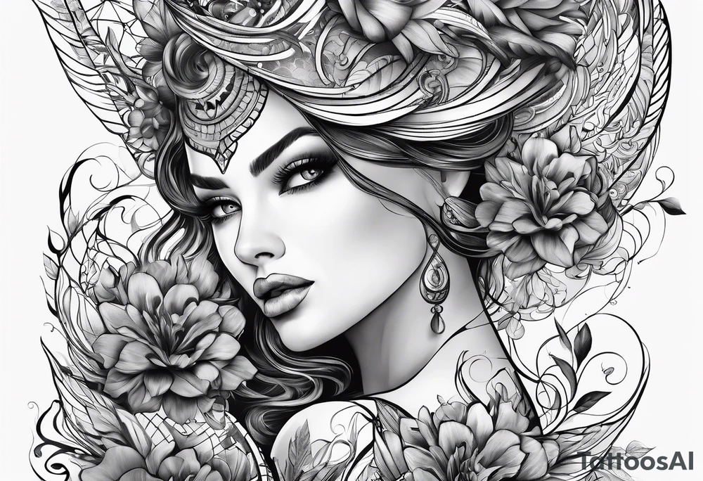 Overlapping ACCGH tattoo idea