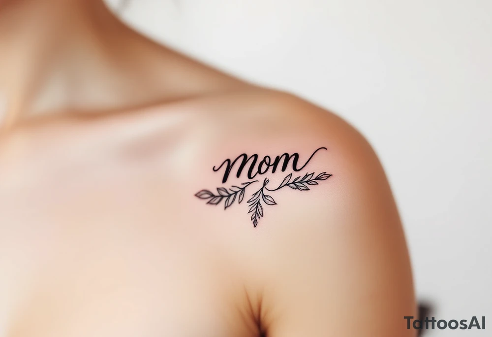 Mom tattoo idea