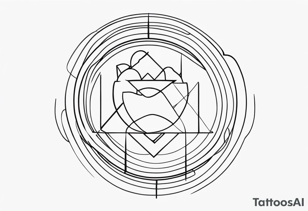 lines tattoo idea