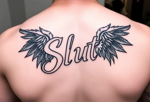Slut tattoo idea