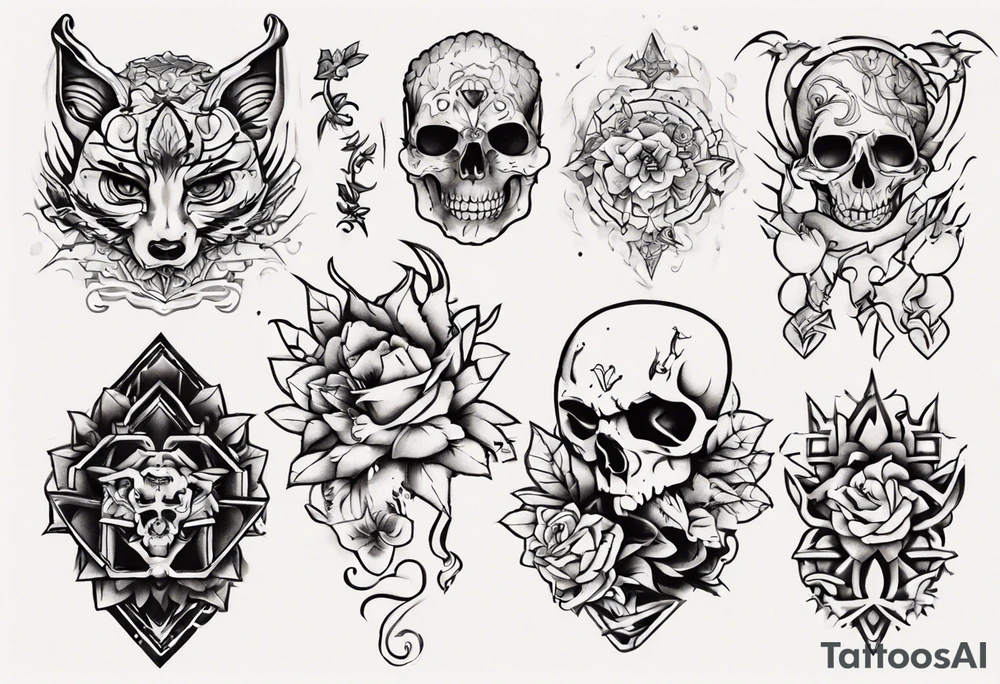 メキシコ　サボテン tattoo idea