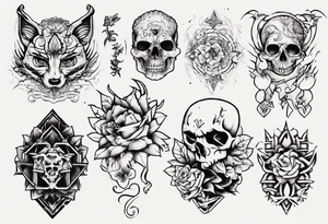 メキシコ　サボテン tattoo idea