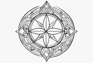Day symbol tattoo idea