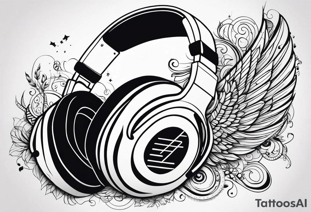 Imaginer un tatouage en lien avec la musique fix you et les paroles I will try to fix you. Inclure des notes de musiques tattoo idea