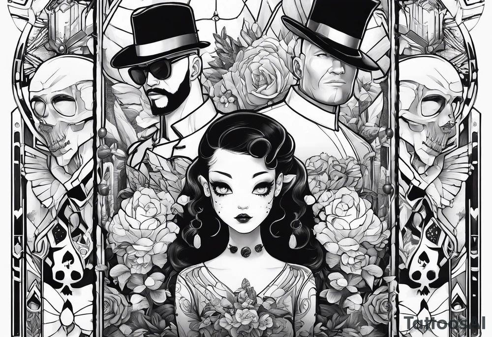 Love, Death & Robots tattoo idea